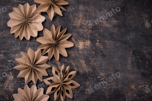 Preview: Christmas hand made paper star