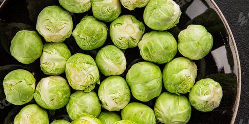 Preview: Brussels sprouts organic vegetable bio cooking tasty snack fresh gourmet food