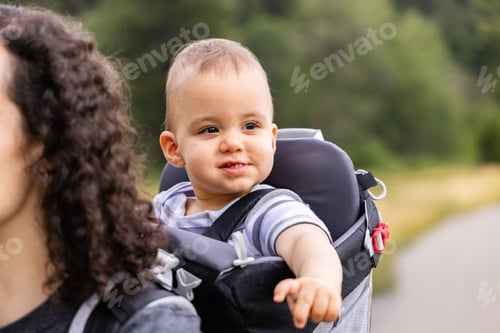 Preview: Baby Exploring Nature in Crowsnest Pass, Alberta, Canada