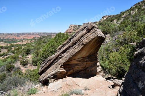 Preview: Stunning view of Palo Duro Canyon State Park in Texas, USA