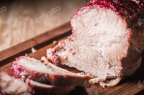 Preview: Baked pork meat