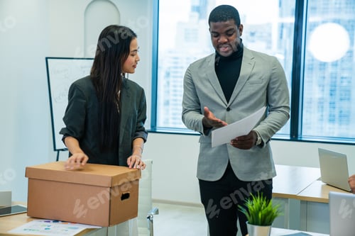 Preview: Group of professional business people are working and brainstorming discussed.