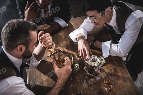 Preview: colleagues drinking alcohol while spending time together after work