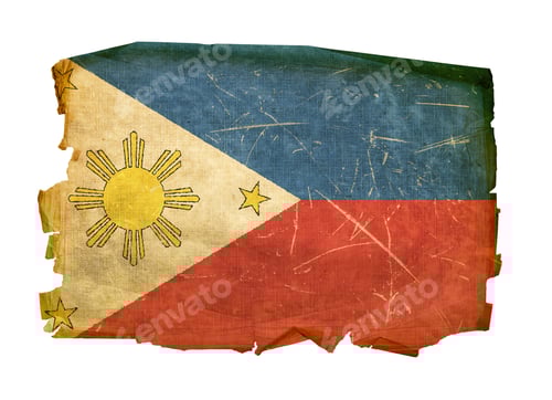 Preview: Distressed Decorative Design of a National Flag