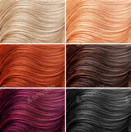 Vista previa: Different hair colors