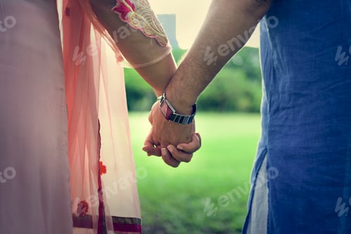 Preview: Indian Couple Love Care Concept