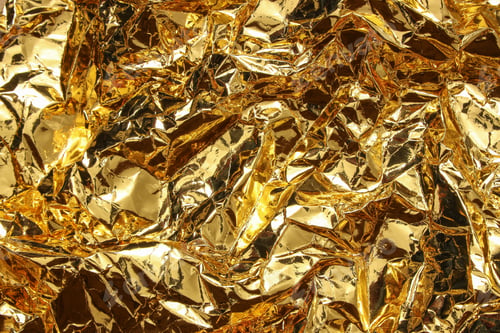 Preview: gold texture background foil crumpled golden glitter