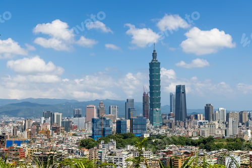 Preview: Taipei, Taiwan 28 September 2022: Taipei city skyline