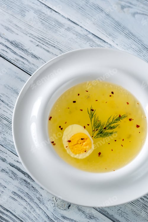 Preview: Chicken broth