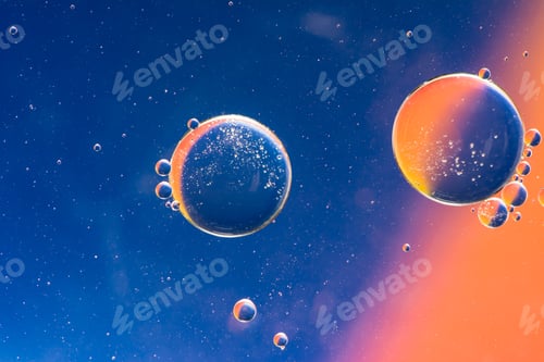 Preview: Abstract Macro Oil Planets