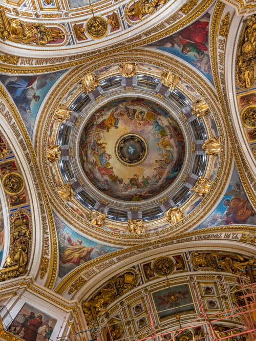 Preview: Ceiling at Saint Petersburg’ Cathedral