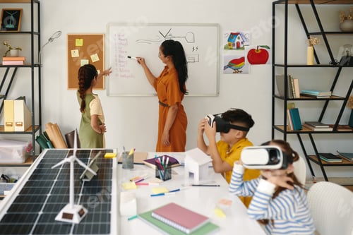 Preview: Kids Studying in School