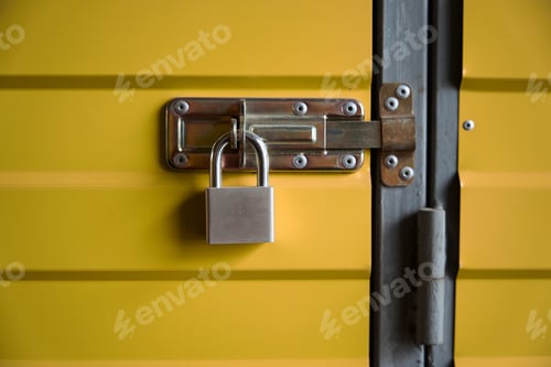 Preview: Close-up photo of the lock from the locker