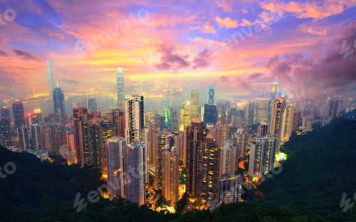 Preview: Famed Skyline Of Hong Kong From Victoria Peak