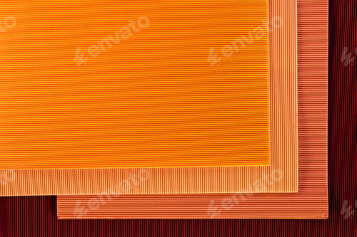 Preview: top view of arrangement of colorful paper sheets backdrop