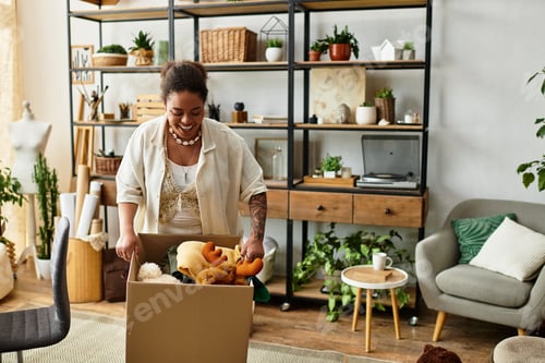 Preview: Crafting joy in a cozy workshop with vibrant materials and creative inspiration