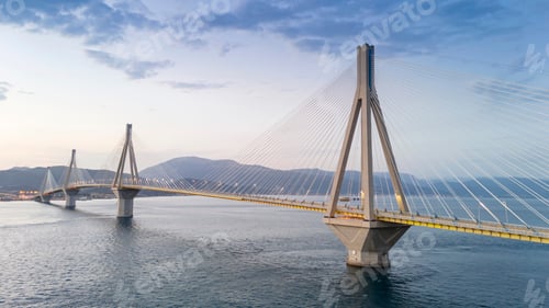 Preview: The Rio-Antirrio Bridge, officially the Charilaos Trikoupis Bridge, Greece