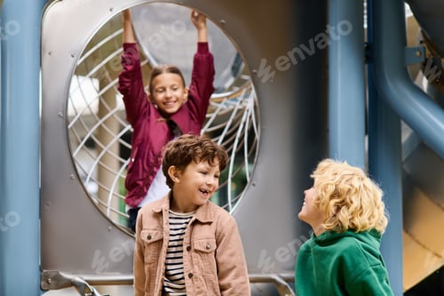 Preview: Joyous childhood memories unfold in an autumn playground filled with laughter