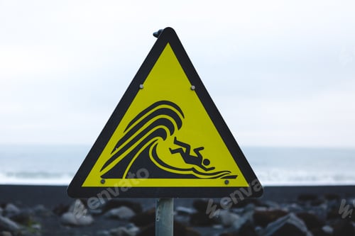 Preview: Danger Waves Sign