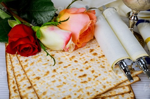 Preview: Pesah celebration concept jewish Spring holiday of Passover