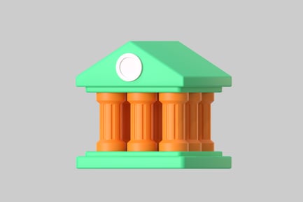 Preview: Stylized Bank Icon