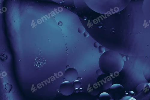 Preview: dark blue fluid shapes, abstract water background