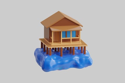 Preview: Autumn island hut