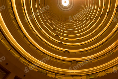 Preview: Interior view of the Jin Mao Tower in Shanghai