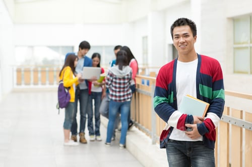 Preview: Asian College Student On Campus