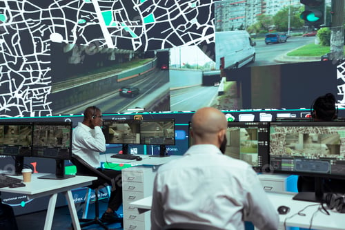 Preview: Diverse call center employees provides shipment updates to customers