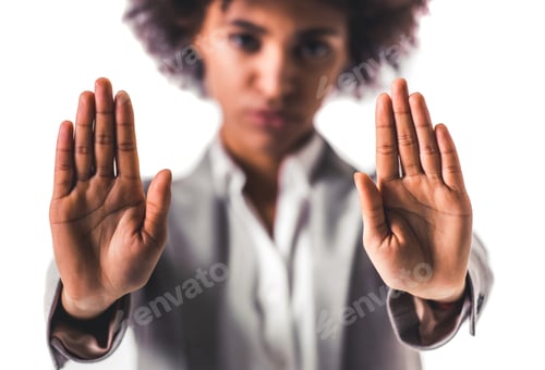 Preview: Afro American business woman