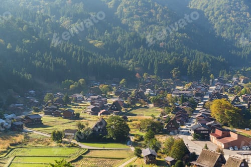 Preview: Japanese Shirakawago village