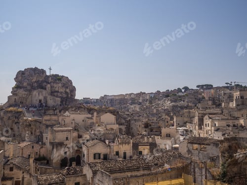 Preview: The panorama of the beautiful city of Matera