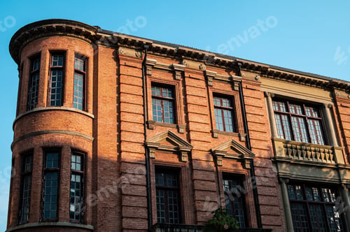 Preview: Beautiful shot of centennial historical architecture in Wuhan, China