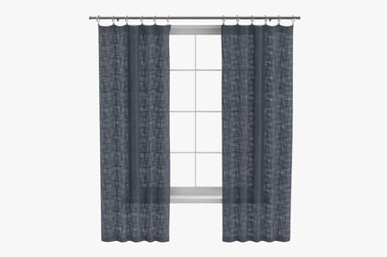 Preview: Textured Contemporary Curtains for Window