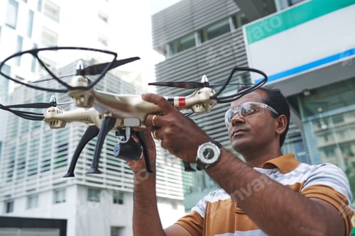 Preview: Launching drone