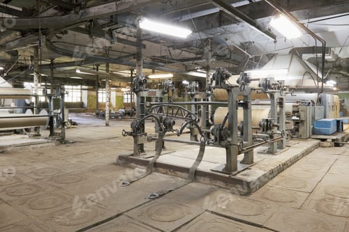 Preview: Old Textile Factory Interior
