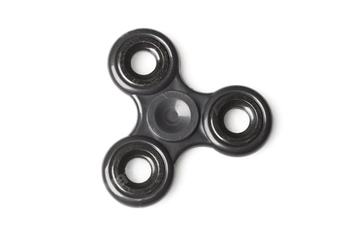 Preview: spinner stress relieving toy isolated