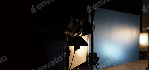 Preview: Studio light equipments for photo or film movie video.