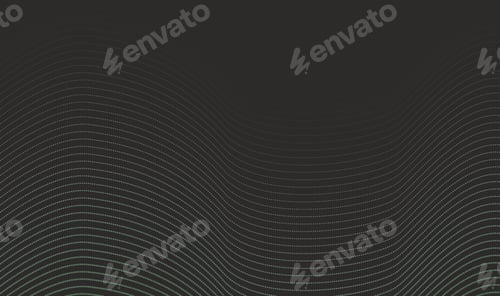 Preview: Green Wave background abstract texture design technology banner illustration light space line creati