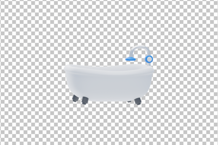 Preview: Bathtub 3D Icon