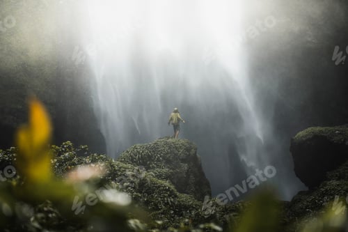 Preview: View of waterfall in Java, Indonesia