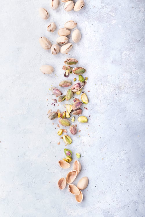 Preview: Pistachio on stone board