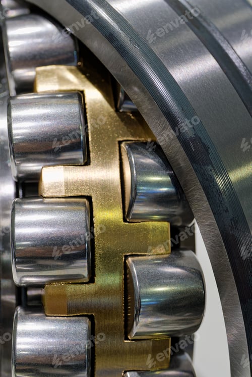 Preview: Roller bearing, close-up shot