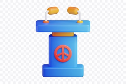 Preview: Peace Speech Podium