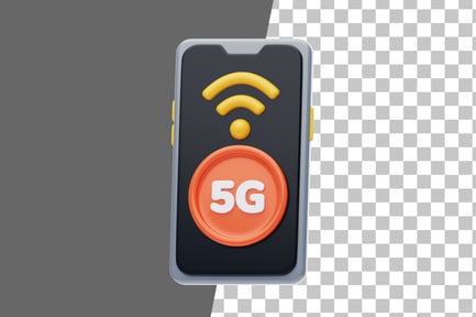 Preview: 5G Devices 3D Icon