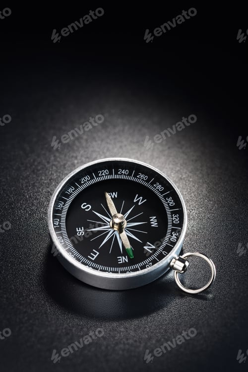 Preview: Metal compass