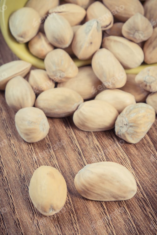 Preview: Pistachio nuts containing vitamins and minerals. Healthy eating