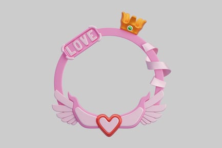 Preview: Princess love adventure photo frame