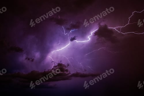 Preview: Purple Rain & Cloud to Cloud Lightning